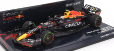 Minichamps Red bull F1 Rb18 Team Oracle Red Bull Racing N 11 2nd Japan Gp 2022 Sergio Perez 1:43 Matná Modrá Žlutá Červená