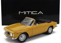 Mitica Alfa romeo Giulia 1600 Gtc Cabriolet Open 1964 – Interior Black 1:18 Giallo Ochre - Žlutá