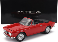 Mitica Alfa romeo Giulia 1600 Gtc Cabriolet Open 1964 – Interior Black 1:18 Rosso Alfa - Červená