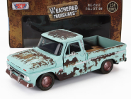 Motor-max Chevrolet C-10 Pick-up Weathered Treasure 1966 1:24 Ruggine - Rust