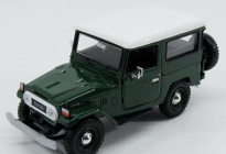 Motor-max Toyota Fj40 Land Cruiser Hard-top Closed 1980 1:24 Zelená Bílá