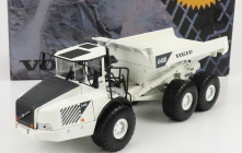 Motorart Volvo A40d Truck Cassonato Ribaltabile Cava Mineraria Tractor 3-assi 2001 1:50 Bílá Černá