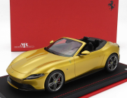 Mr-models Ferrari Roma Spider Open 2020 - Con Vetrina - With Showcase 1:18 Giallo Montecarlo - Žlutá Met.