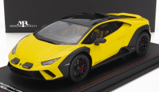 Mr-models Lamborghini Huracan Sterrato 2022 - Con Vetrina - With Showcase 1:18 Giallo - Žlutá Černá