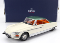 Norev Citroen Ds21 Le Leman 1968 1:18 Slonovinově Zelená Met