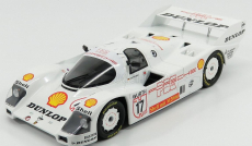 Norev Porsche 962c Dunlop N 17 Supercup 1987 H.j.stuck 1:18 Bílá