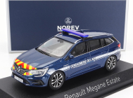 Norev Renault Megane Sport Tourer Sw Station Wagon Gendarmerie De L'air 2022 1:43 Blue