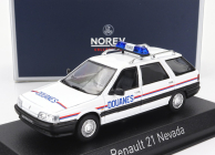 Norev Renault R21 Nevada Sw Station Wagon Douanes 1993 1:43 Bílá