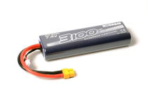 NOSRAM 3100mAh - 7.4V - 50C LiPo Car Stickpack Hardcase - XT60 konektor