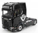 Nzg Scania S730 V8 Tractor Truck 2-assi 2017 1:18 Black