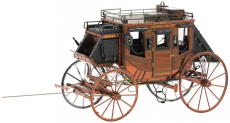 Ocelová stavebnice Wild West Stage Coach