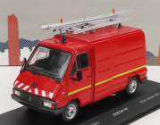 Odeon Renault Master T30 Van Vtu Villiers Sapeurs Pompiers 1981 1:43 Red