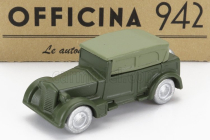 Officina-942 Fiat 1100 Militare Cabriolet Closed 1939 1:76 Vojenská Zelená