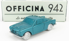 Officina-942 Fiat 1100 Tv Coupe Pininfarina 1955 1:76 Turquoise Met