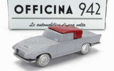 Officina-942 Fiat 1200 Coupe Carrozzeria Ghia 1958 1:76 Šedá Červená