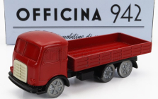 Officina-942 Om fiat Tigre Truck 3-assi 1960 1:76 Red