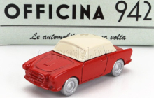 Officina-942 Siata Amica 57 Coupe (base Fiat 600) 1957 1:76 Červená Ivory