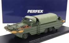 Perfex GMC Dukw Cckw 353 Truck Boat Usa Army With Accessories Anfibio Gommato 3-assi 1944 1:43 Vojenská Zelená