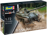 Revell T-55A/AM s KMT-6/EMT-5 (1:72)