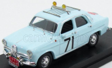 Rio-models Alfa romeo Giulietta Ti N 71 Rally Montecarlo 1960 Loffler - Johansson 1:43 Světle Modrá