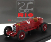 Rio-models Alfa romeo P3 Tipo B N 42 Winner Circuito Del Montenero - Coppa Ciano 1934 Achille Varzi 1:43 Red