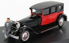 Rio-models Bugatti Type 41 Royale With Mr Bugatti Figure 1927 1:43 Černá Červená