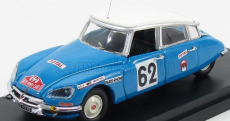 Rio-models Citroen Ds21 N 62 Rally Montecarlo 1970 Salomon - Saintigny 1:43 Modrá Ivory