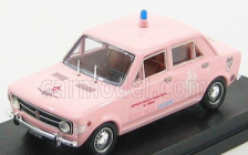 Rio-models Fiat 128 4 Door - 4 Porte Croce Rosa Celeste Servizio Medico Pediatrico 1971 1:43 Pink