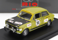 Rio-models Fiat 128 Gr.1 Team Ceccato Rally Racing N 190 Rally San Martino Di Castrozza 1972 A.bettega - D.brigantini 1:43 Zelená Černá