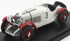 Rio-models Mercedes benz Ssk N 3 Winner Irish Gp 1930 R.caracciola 1:43 Bílé Bordeaux