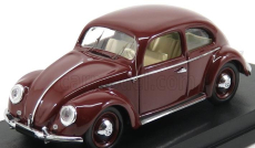 Rio-models Volkswagen Maggiolino Beetle 1200 De Luxe 1953 1:43 Bordeaux