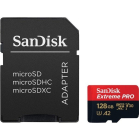 SanDisk MicroSDXC 128GB Extreme PRO A2 UHS-I (V30) U3 + SD adaptér