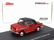 Schuco Autobianchi Bianchina Cabriolet Closed Eden Roc 1964 1:43 Red