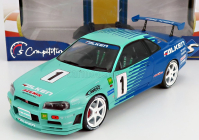 Solido Nissan Skyline (r34) Gt-r Falken Drift Livery 1999 1:18 Blue