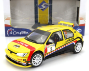 Solido Peugeot 306 Maxi N 2 Rally Eifel Festival 2022 Thierry Neuville - A.cornet 1:18 Žlutá Černá Červená