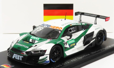 Spark-model Audi R8 Lms Gt3 Team Abt Sportline N 99 Dtm Nurburgring 2021 M.winkelhock 1:43 Zelená Bílá