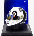 Spark-model Bell helmet Casco Helmet F1 Alexander Albon Team Williams Racing N 23 China Gp 2024 1:5 Bílá Černá