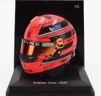 Spark-model Bell helmet Casco Helmet F1 Esteban Ocon Team Bwt Alpine N 31 Season 2024 1:5 Red