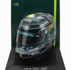 Spark-model Bell helmet Casco Helmet F1 Lance Stroll Team Aston Martin Aramco Cognizant N 18 Season 2024 1:5 Zelená