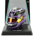 Spark-model Bell helmet Casco Helmet F1 Lewis Hamilton World Champion Team Mercedes Amg Petronas W11 N 44 Winner Turkish Gp 2020 - 7 Time World Champion 1:5 Fialová S Černou