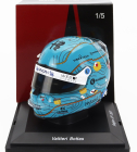 Spark-model Bell helmet F1  Casco Helmet Alfa Romeo C43 Team Stake N 77 Belgium Gp 2023 Valtteri Bottas 1:5 Světle Modrá