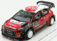 Spark-model Citroen C3 Wrc Team Citroen Total Abu Dhabi Wrt N 12 Rally Suede 2018 M.ostberg - T.erksen 1:43 Červená Černá Bílá