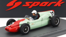 Spark-model Cooper F1  T51 N 18 4th Monaco Gp 1960 T.brooks 1:43 Zelená Červená