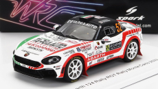 Spark-model Fiat 124 Rally Rgt N 52 Rally Montecarlo 2022 Rbbin - F.grimaldi 1:43 Bílá Červená Černá