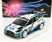 Spark-model Ford england Fiesta Wrt Team Wrcm Sport N 3 Rally Montecarlo 2021 T.suninen - M.markkula 1:43 Bílá Modrá Zelená