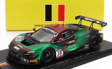 Spark-model Mclaren 720s Gt3 Team Jota N 38 24h Spa 2022 M.kirchhofer - O.wilkinson - R.bell 1:43 Zelená Černá Červená