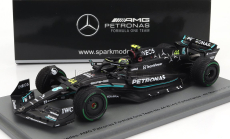 Spark-model Mercedes gp F1 W14 Team Mercedes-amg Petronas Formula One N 44 4th Monaco Gp 2023 Lewis Hamilton 1:43 Matt Black