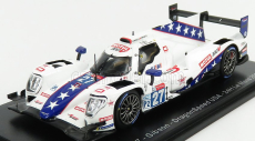 Spark-model Oreca 07 Gibson Team Draginspeed Usa N 27 16th 24h Le Mans 2020 B.hanley - H.hedman - R.van Der Zande 1:43 Bílá Modrá