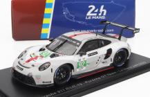 Spark-model Porsche 911 991-2 Rsr-19 4.2l Team Porsche Gt N 92 24h Le Mans 2022 M.christensen - K.estre - L.vanthoor 1:43 Bílá Šedá Červená