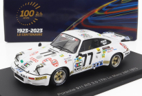 Spark-model Porsche 911 Carrera Rs 3.0l Team P.dagoreau N 77 24h Le Mans 1975 T.sabine - P.dagoreau - J.p.aeschlimann 1:43 Bílá